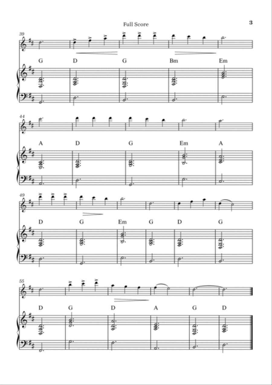 Wonderful, Merciful Savior Flute Solo scores gallery preview page 3