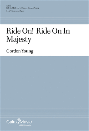 Book cover for Ride On! Ride On In Majesty
