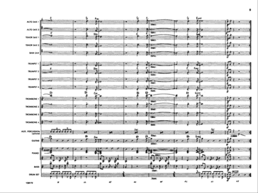 Buffalo Wings Buffalo Wings Jazz Ensemble scores gallery preview page 9
