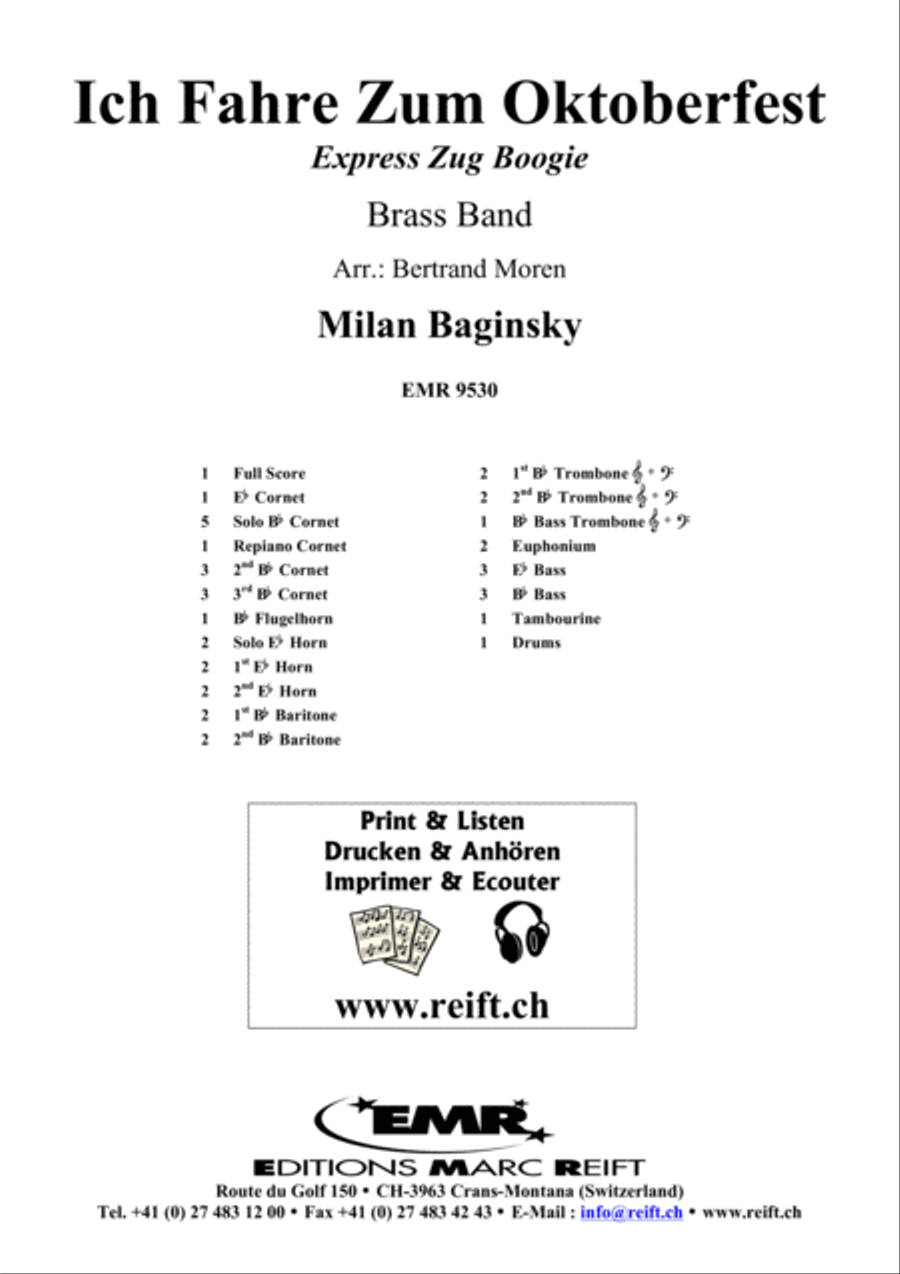 Ich Fahre Zum Oktoberfest Brass Band scores gallery preview page 2