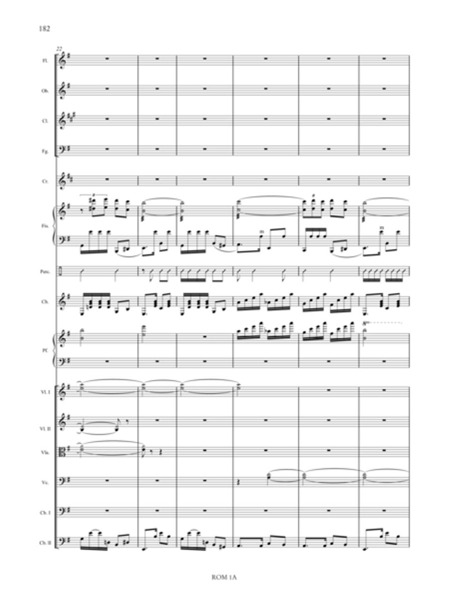 Romanó Drom (Romany Caravan) for Accordion, Voice and Orchestra Orchestra scores gallery preview page 61