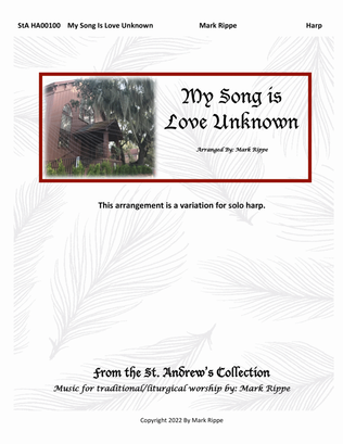 My Song Is Love Unknown (StA HA00100)
