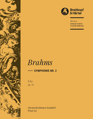 Book cover for Symphony No. 2 in D major Op. 73