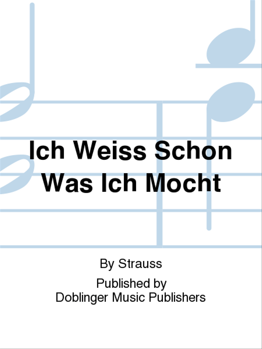 ICH WEISS SCHON WAS ICH MOCHT Chamber Orchestra scores gallery preview page 1