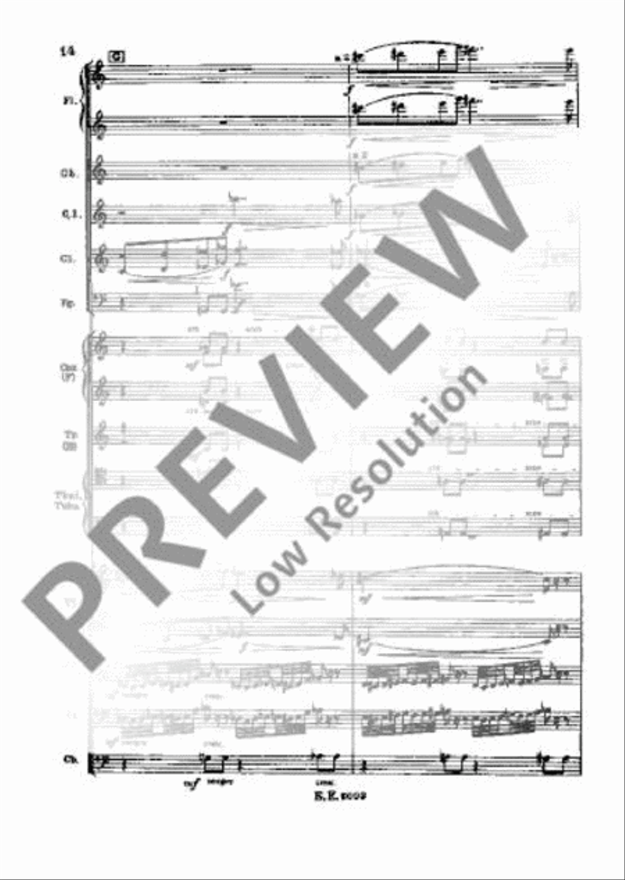 Hamlet Orchestra scores gallery preview page 19