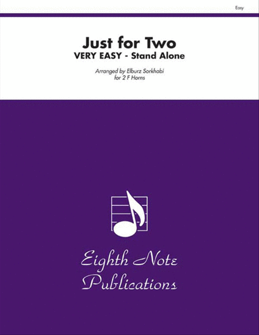 Just for Two Very Easy (stand alone version) Brass Duet scores gallery preview page 1