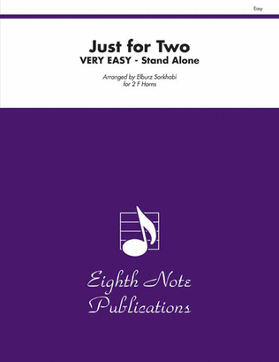 Book cover for Just for Two Very Easy (stand alone version)