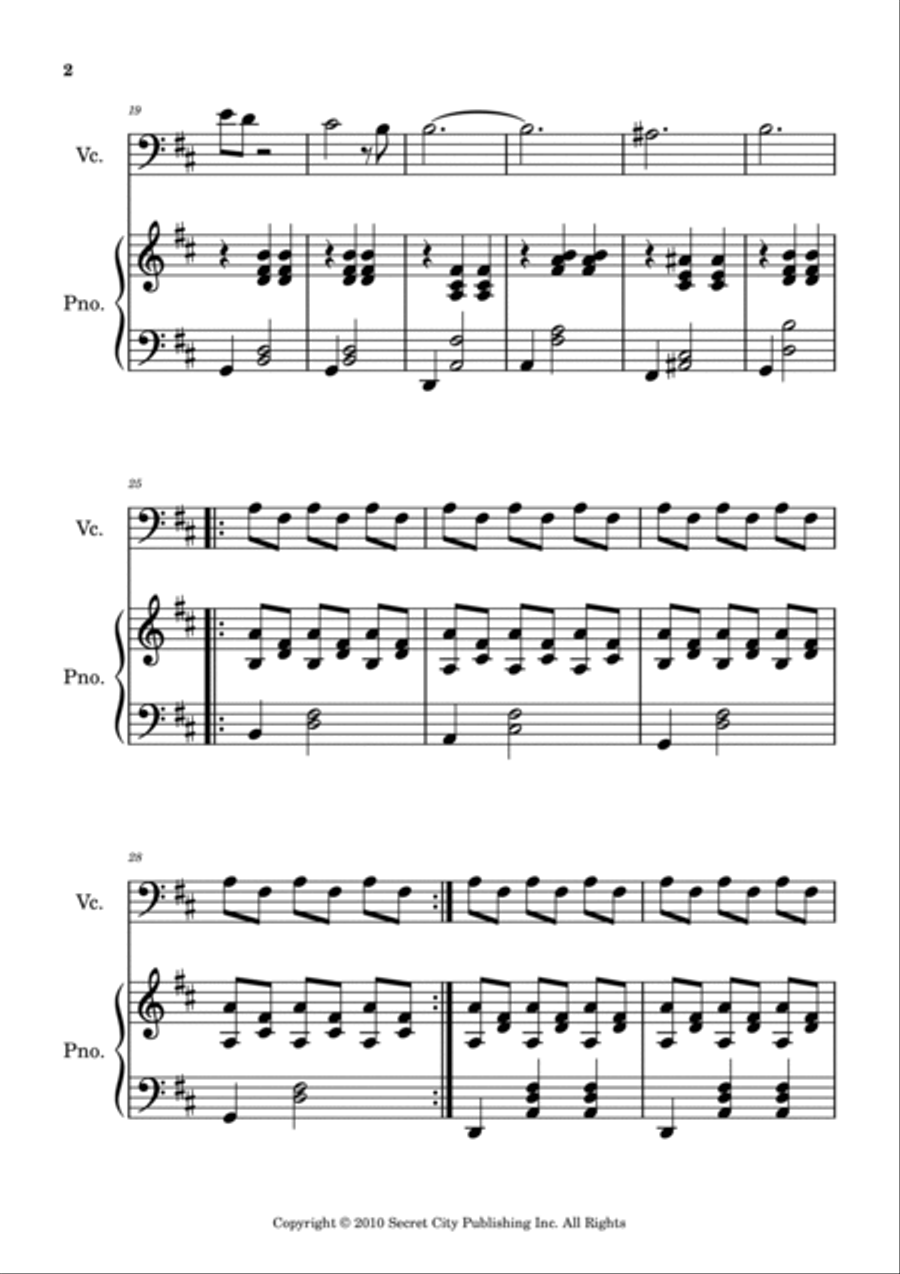 Je Te Laisserai Des Mots Piano scores gallery preview page 2