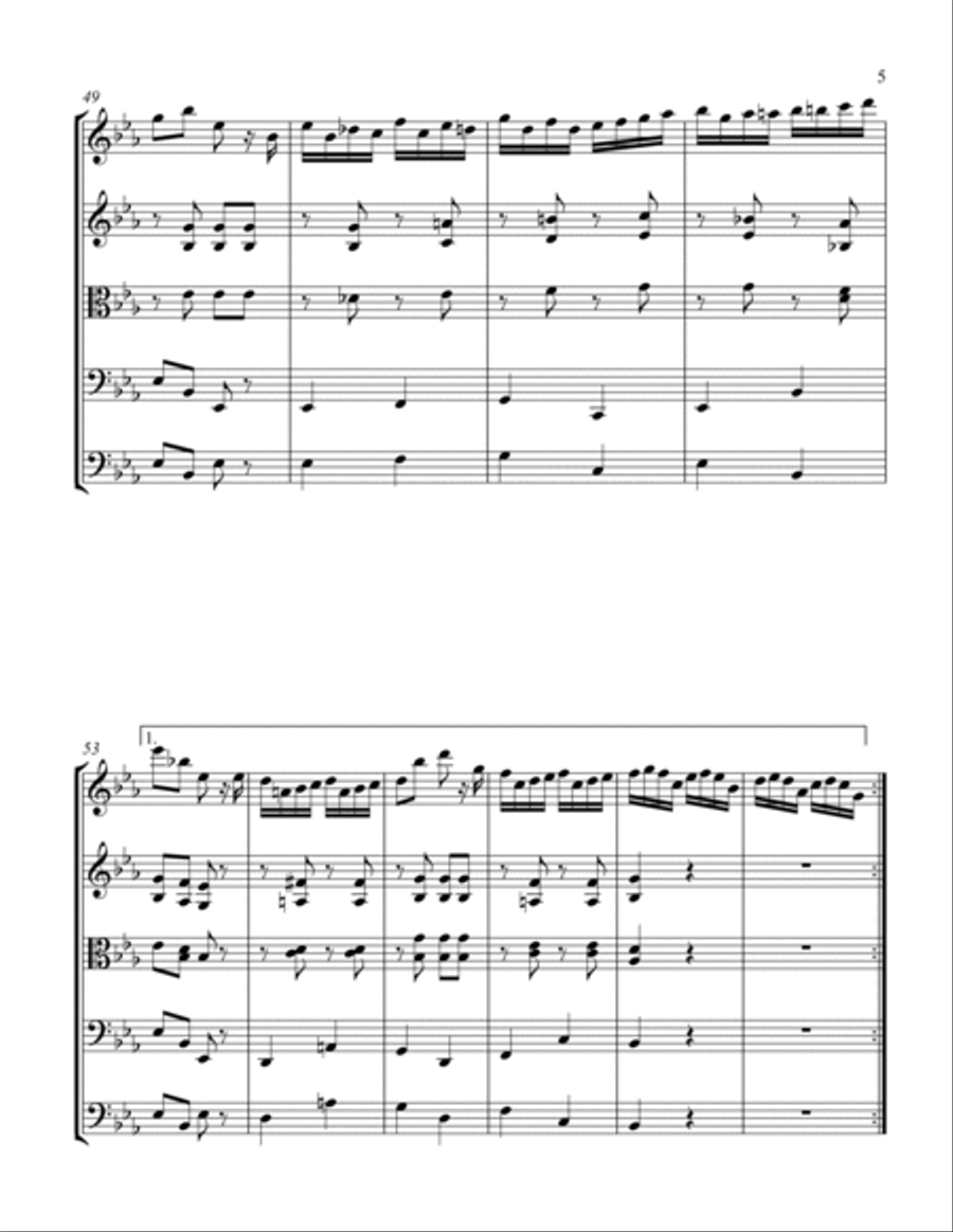 Polkaing Pizzicatti Polkaing Pizzicatti String Orchestra scores gallery preview page 5