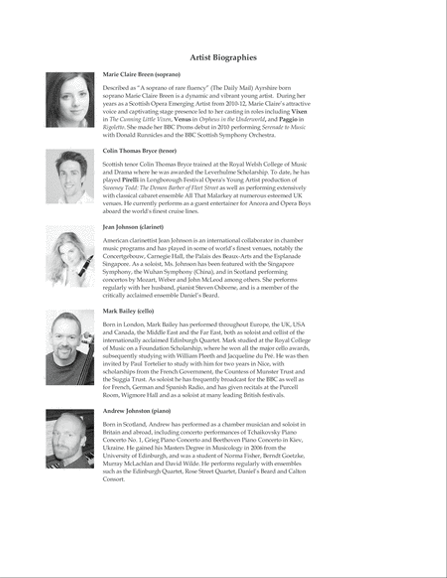 Song to Me - the music and songs of Julian Wagstaff (complete performing edition) Vocal Duet scores gallery preview page 6