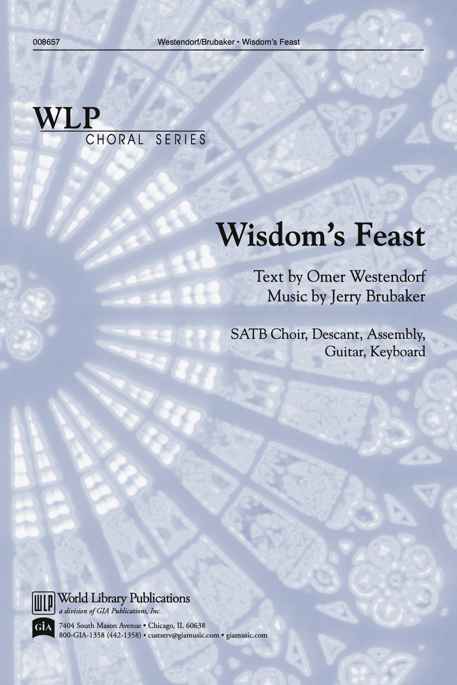 Wisdom's Feast 4-Part scores gallery preview page 1