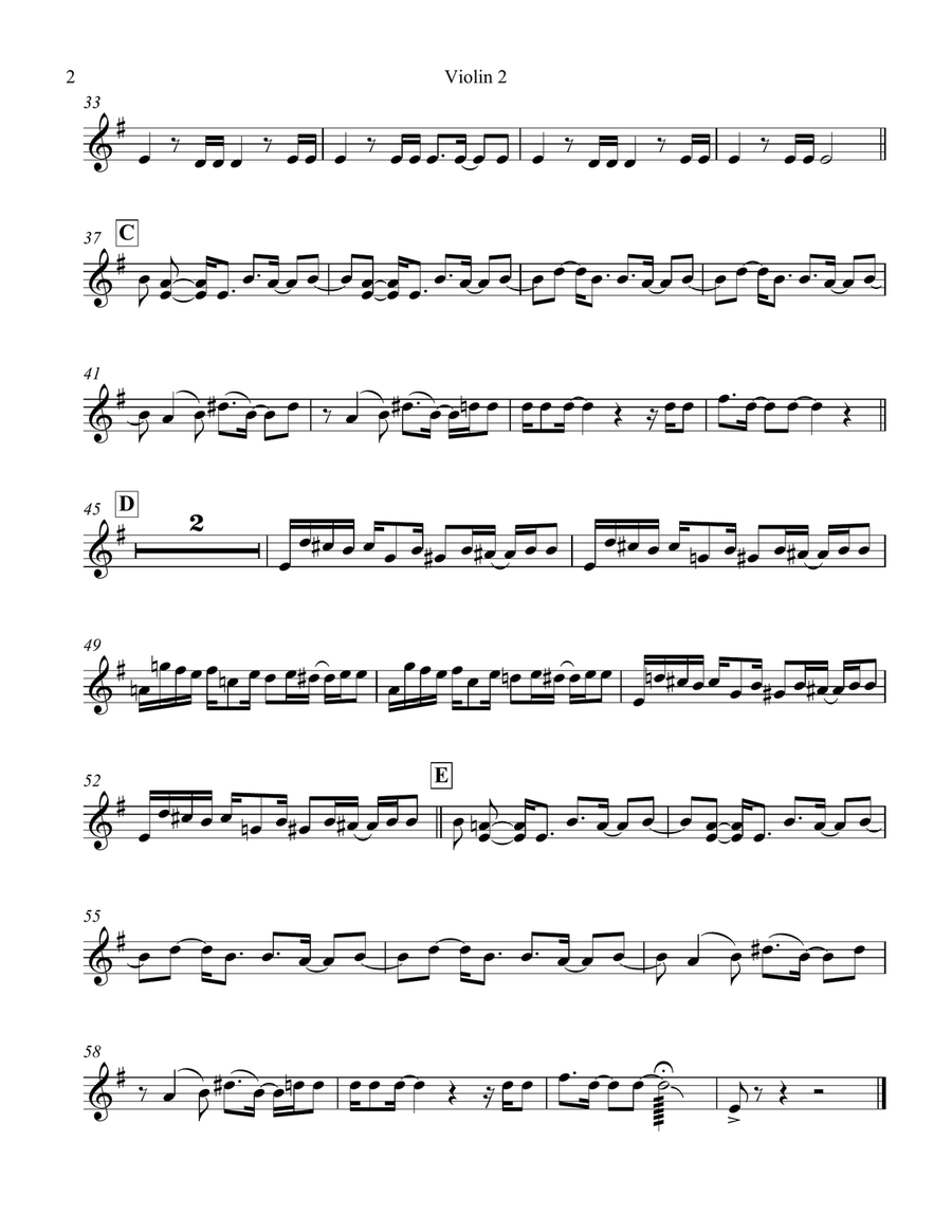 Back In Black String Quartet scores gallery preview page 4