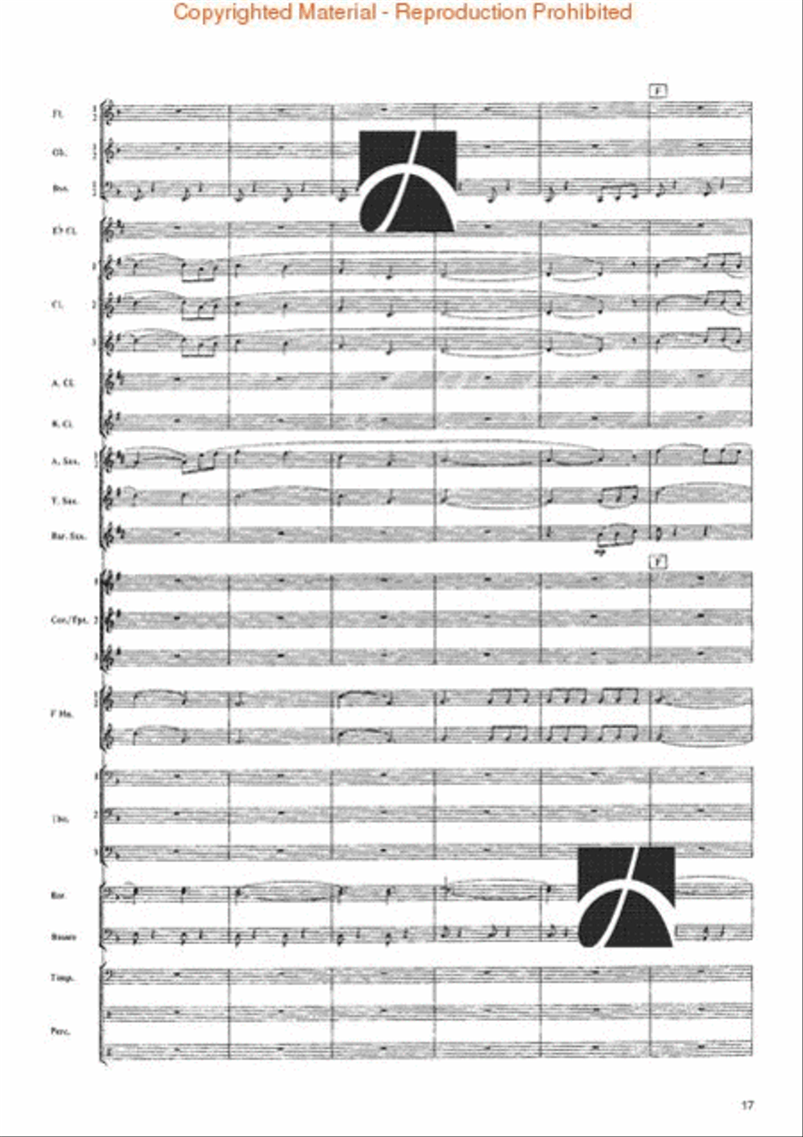 La Storia Concert Band scores gallery preview page 13