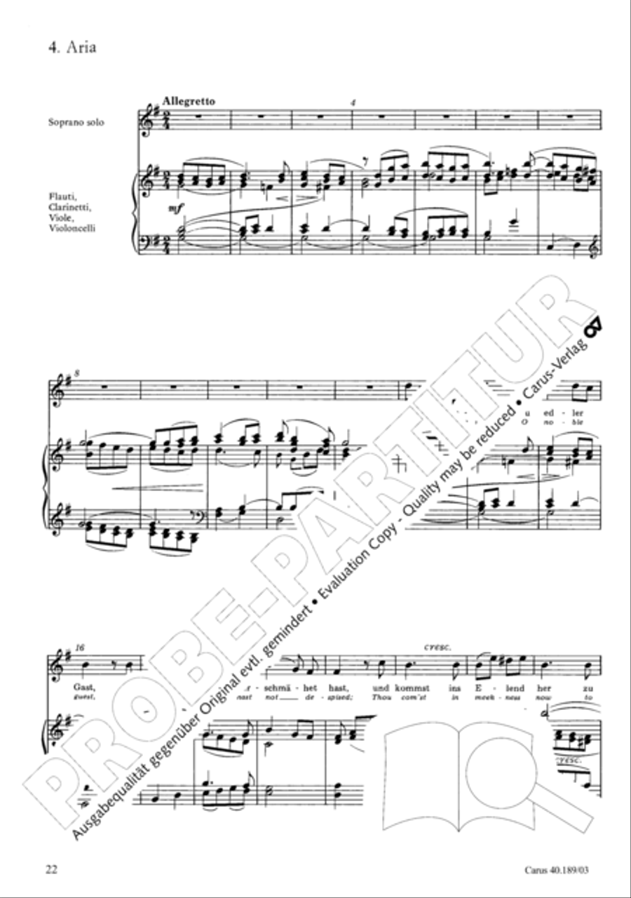 From heav'n on high (Vom Himmel hoch) SSATB scores gallery preview page 23