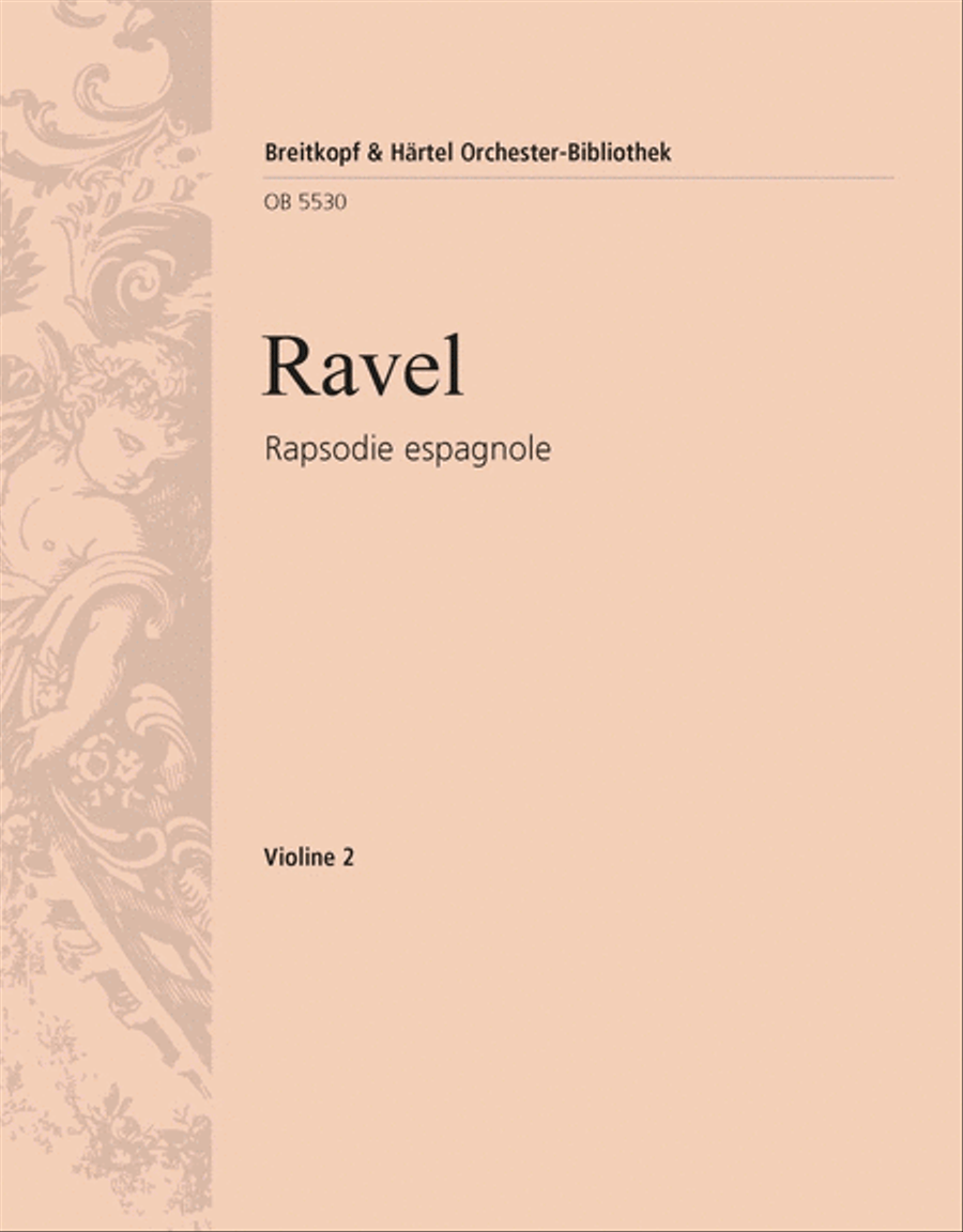 Rapsodie espagnole Orchestra scores gallery preview page 1