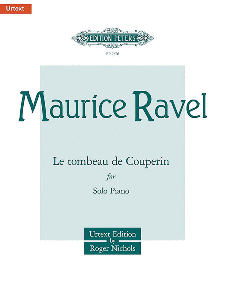 Le tombeau de Couperin for Piano Piano scores gallery preview page 1