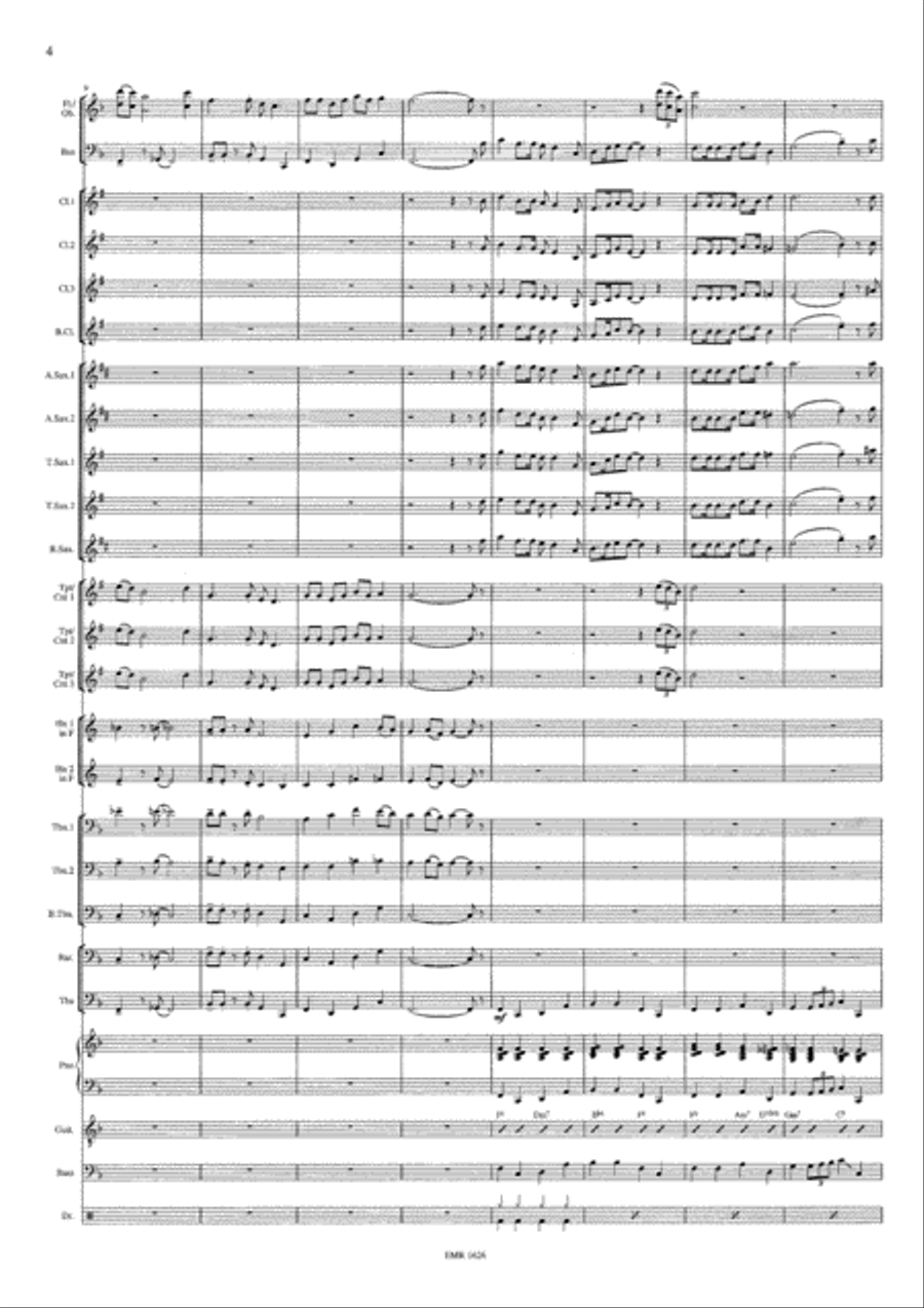 Swing Low, Sweet Chariot Swing Low, Sweet Chariot Concert Band scores gallery preview page 5