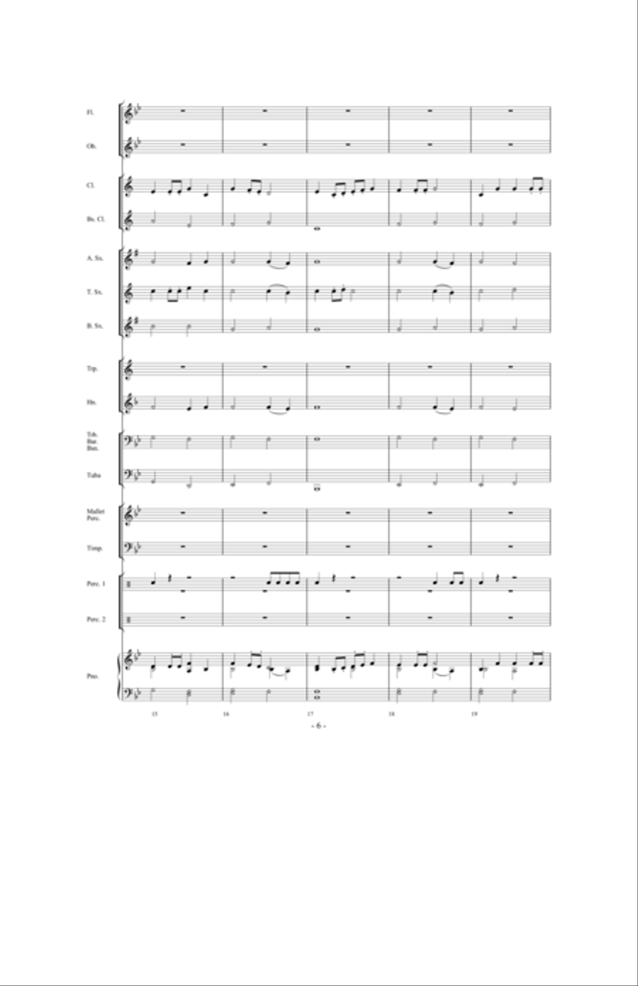 Air of Nobility Air of Nobility Concert Band scores gallery preview page 5
