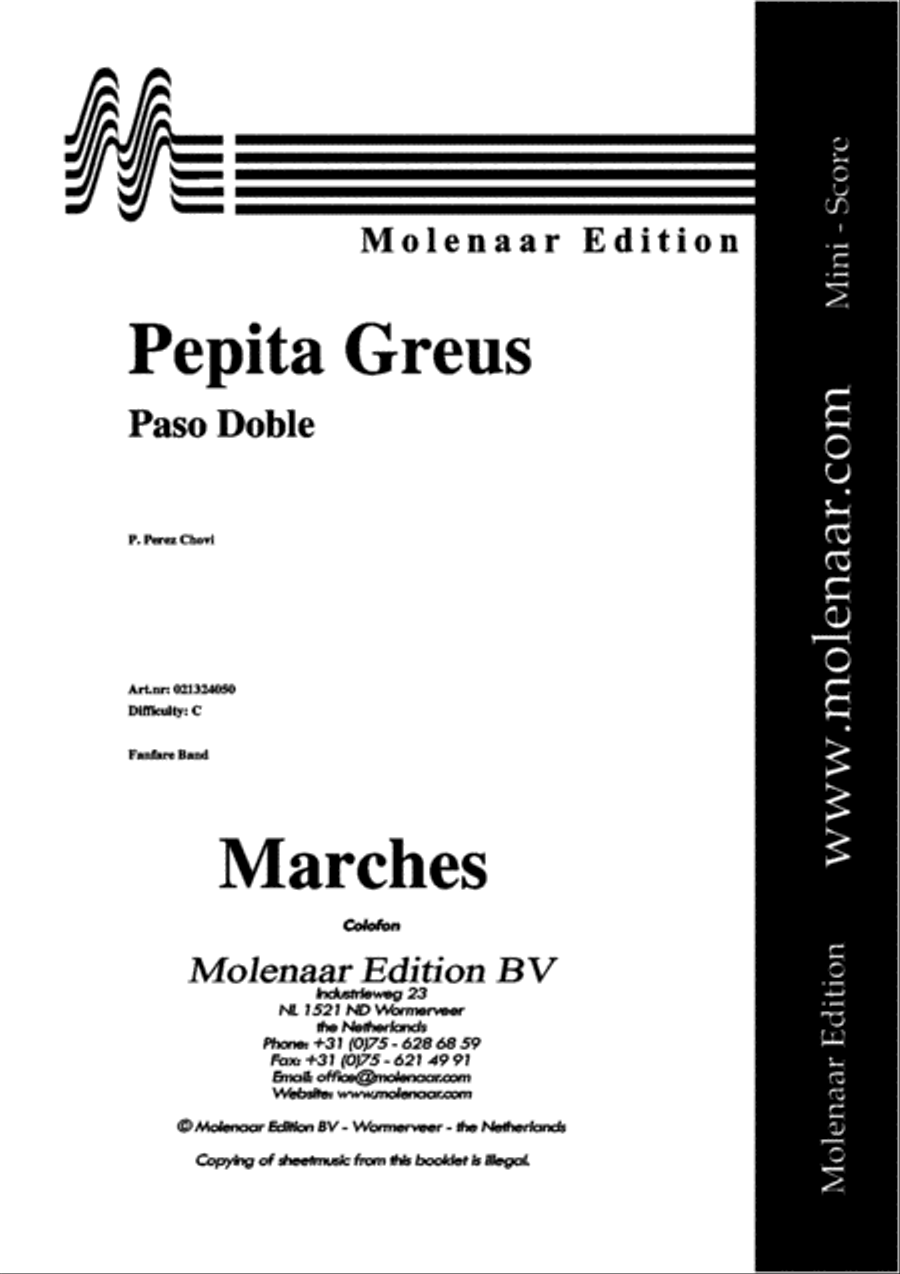 Pepita Greus Fanfare Band scores gallery preview page 2