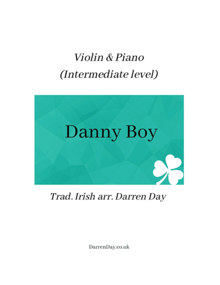 Book cover for Danny Boy (Londonderry Air) Violin & Piano