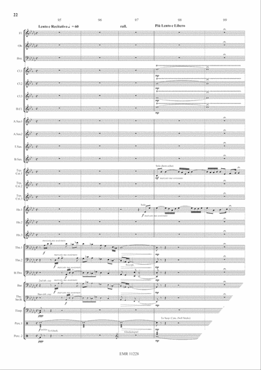 Clouds Concert Band scores gallery preview page 24
