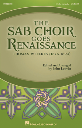 Book cover for The SAB Choir Goes Renaissance