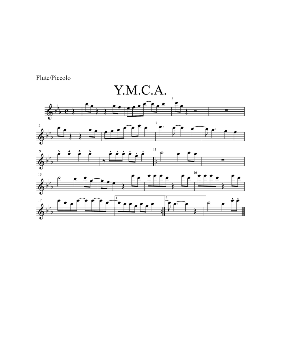 Y.M.C.A. Jazz Ensemble scores gallery preview page 3