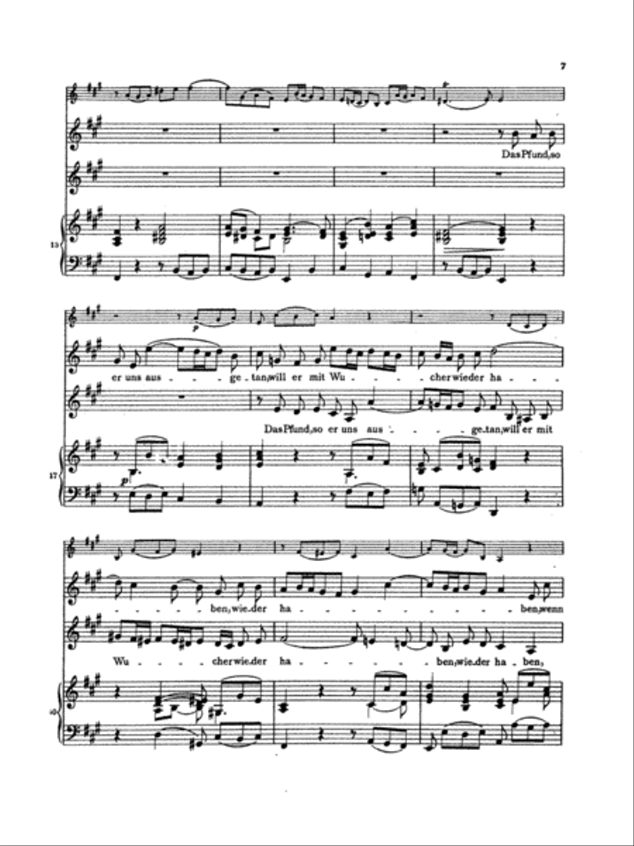 Bach: Soprano and Alto Arias, Volume III (German) Voice Solo scores gallery preview page 5