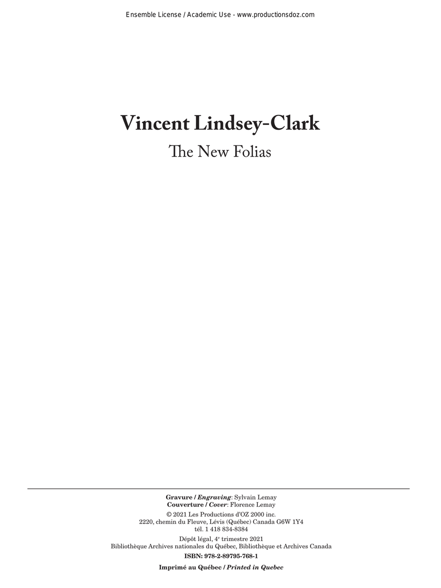 The New Folias The New Folias Classical Guitar scores gallery preview page 1