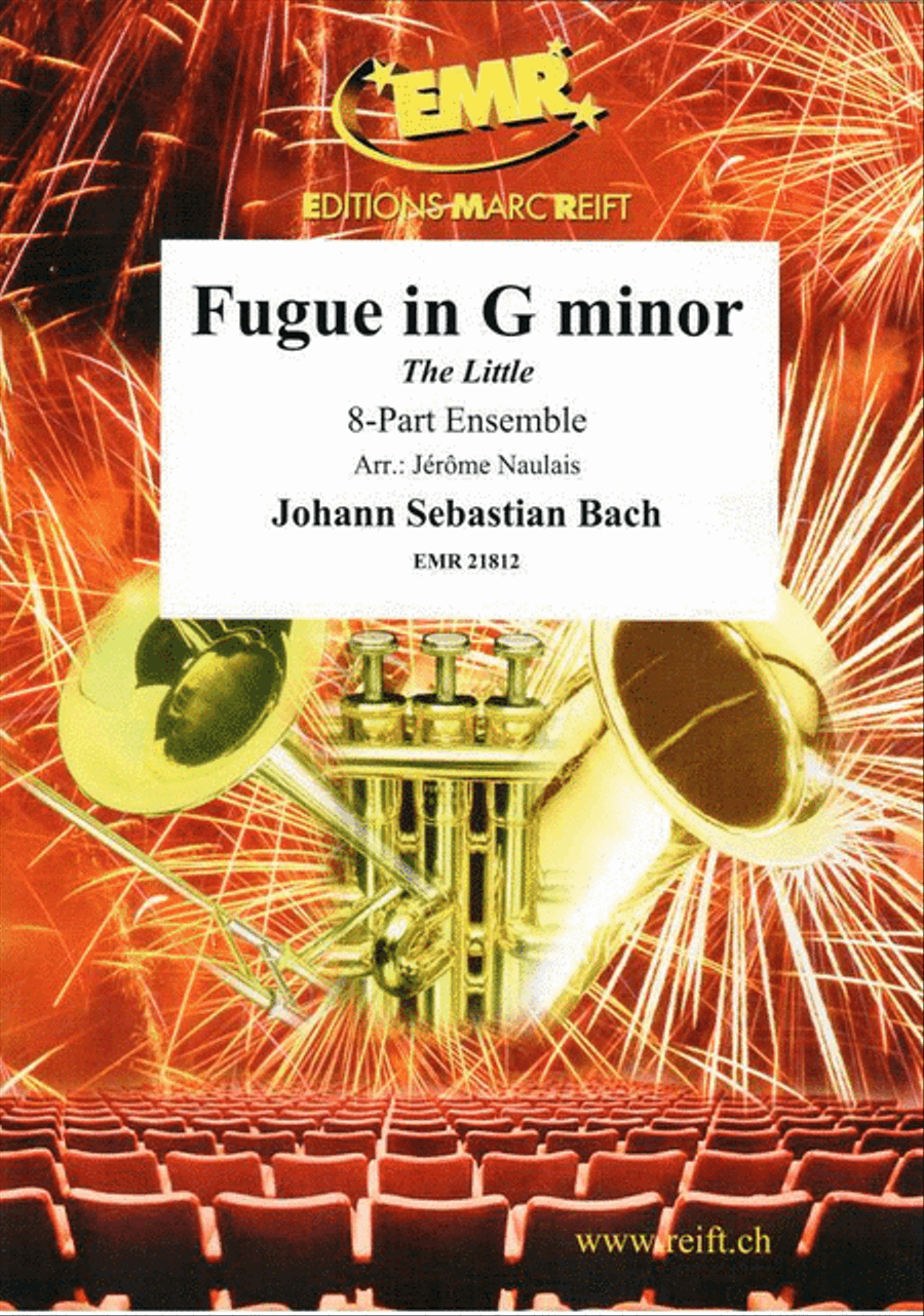 Fugue in G minor Concert Band scores gallery preview page 1