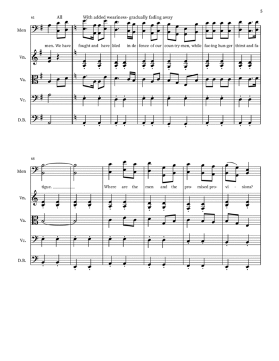 Moroni's Letter to Pahoran Choir scores gallery preview page 5