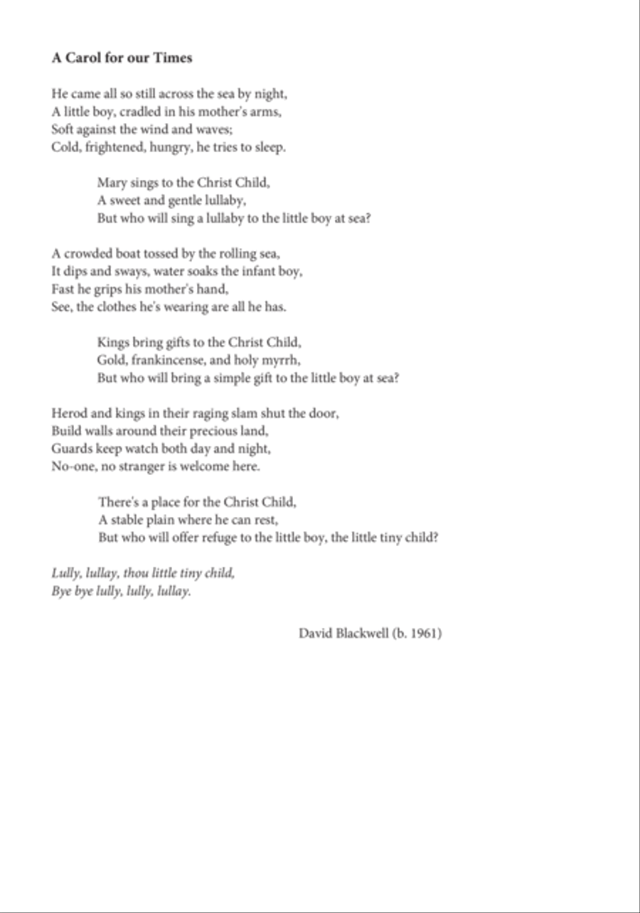 A Carol for our Times 4-Part scores gallery preview page 2