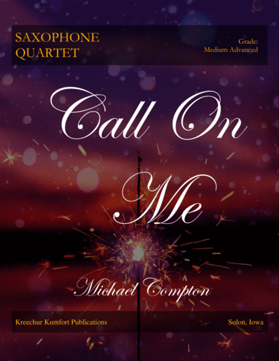 Call On Me Woodwind Quartet scores gallery preview page 1