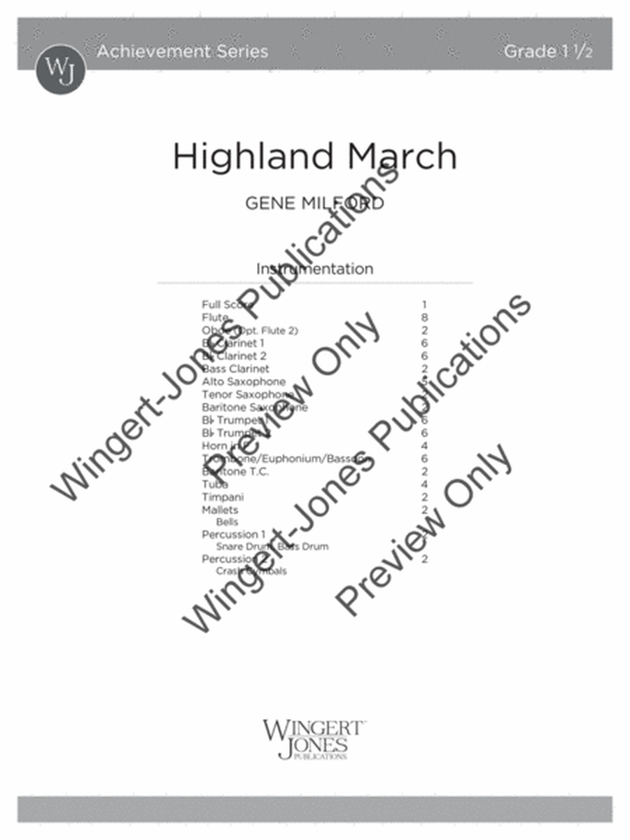 Highland March image number null
