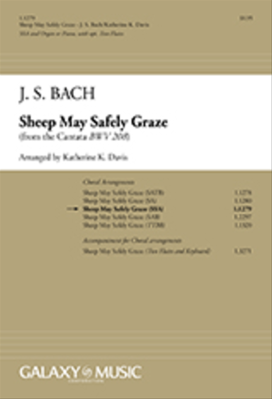 Sheep May Safely Graze SSA scores gallery preview page 1