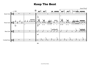 Keep The Beat (Drumline Cadence)
