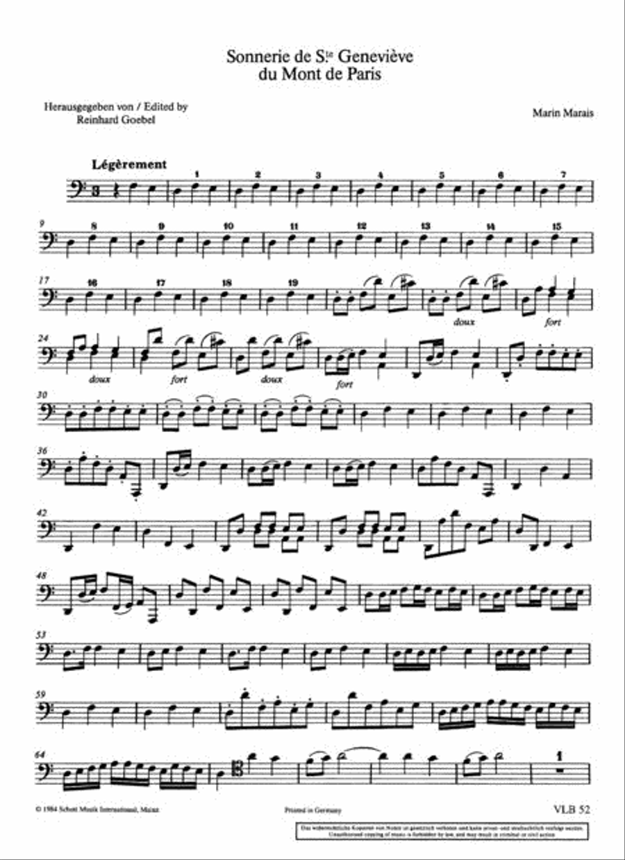 Sonnerie de Ste. Geneviève du Mont de Paris Flute scores gallery preview page 5