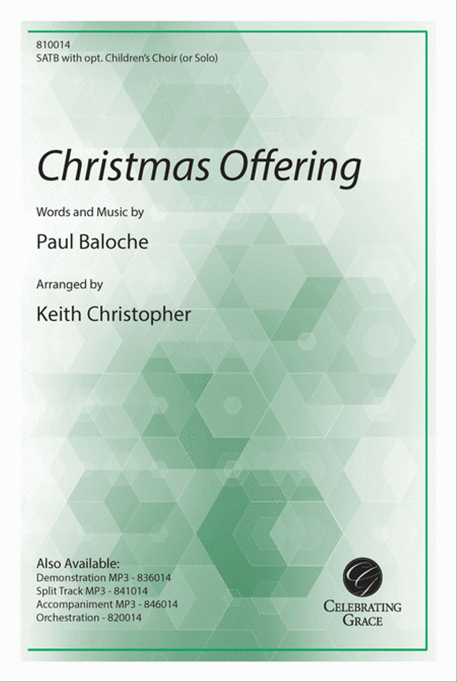 Christmas Offering 4-Part scores gallery preview page 1
