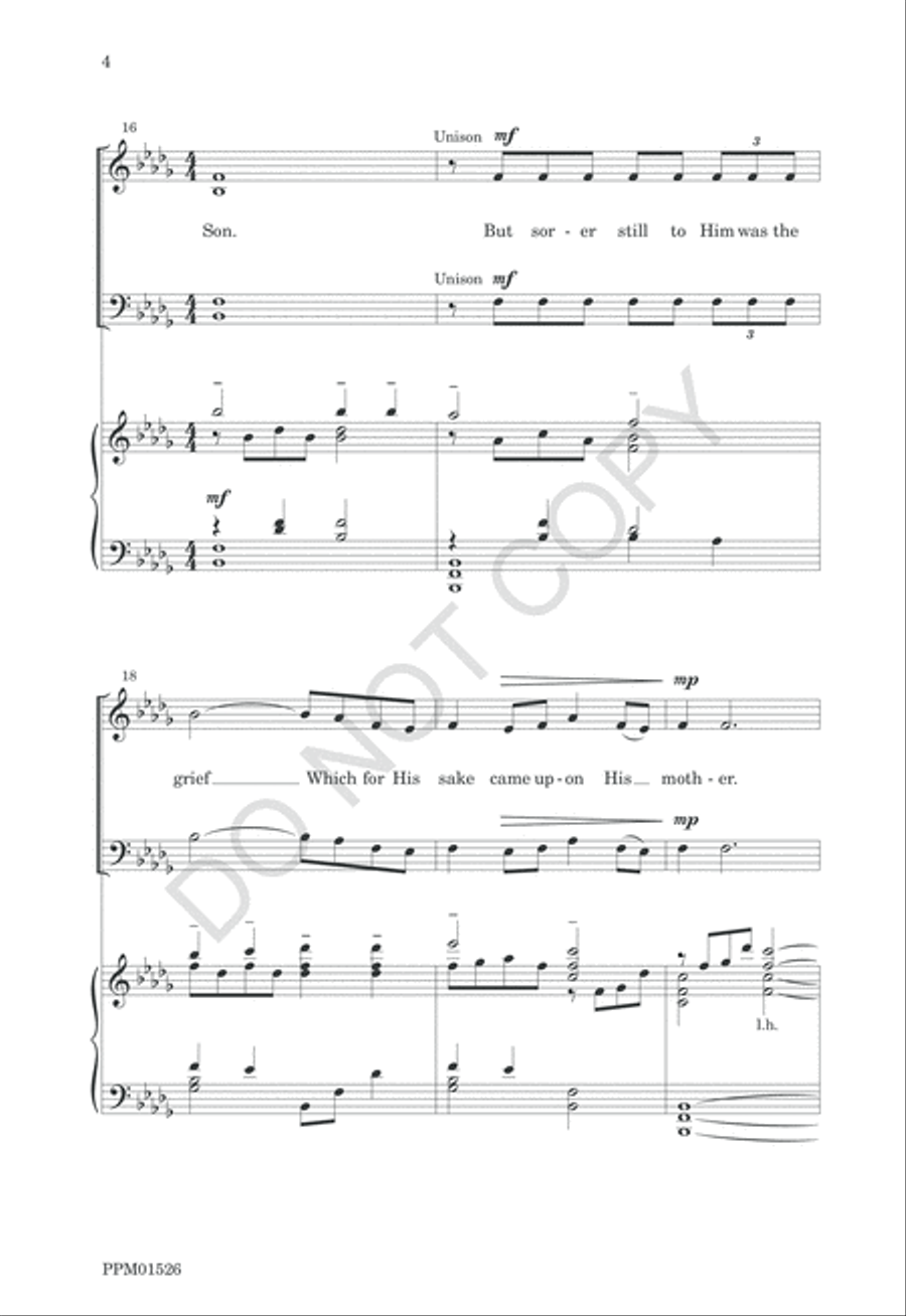 At the Cry of the First Bird 4-Part scores gallery preview page 7