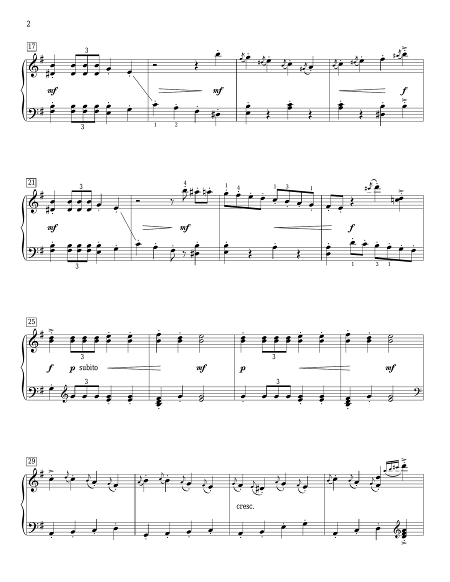 March Piano Method scores gallery preview page 2