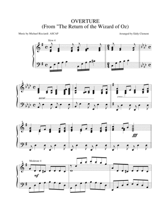 OVERTURE FROM "THE RETURN OF THE WIZARD OF OZ"