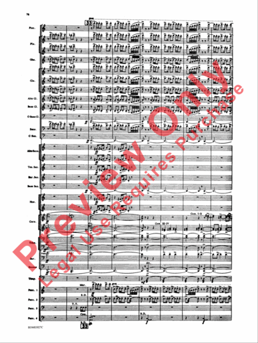 La Fiesta Mexicana Concert Band scores gallery preview page 81