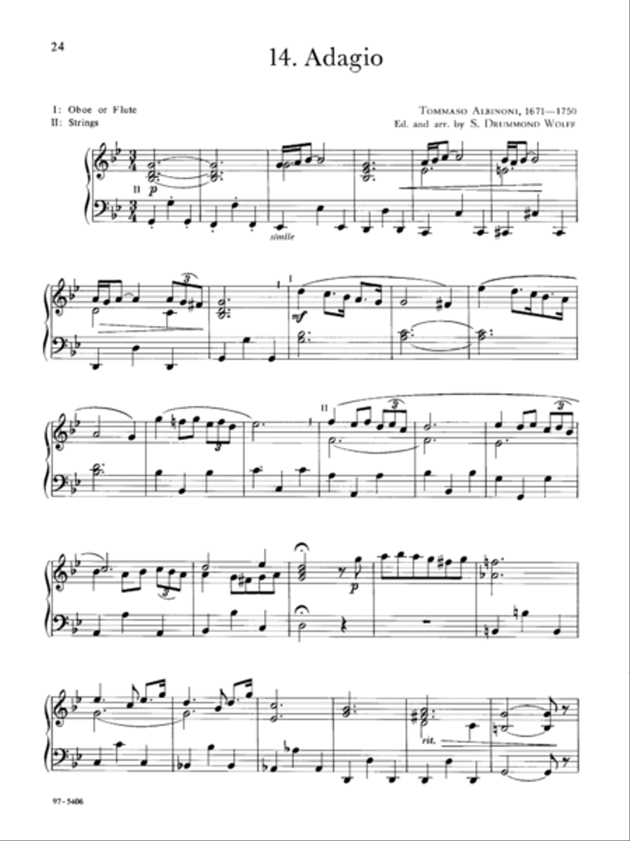 Baroque Music for Manuals, Vol. II Organ scores gallery preview page 12