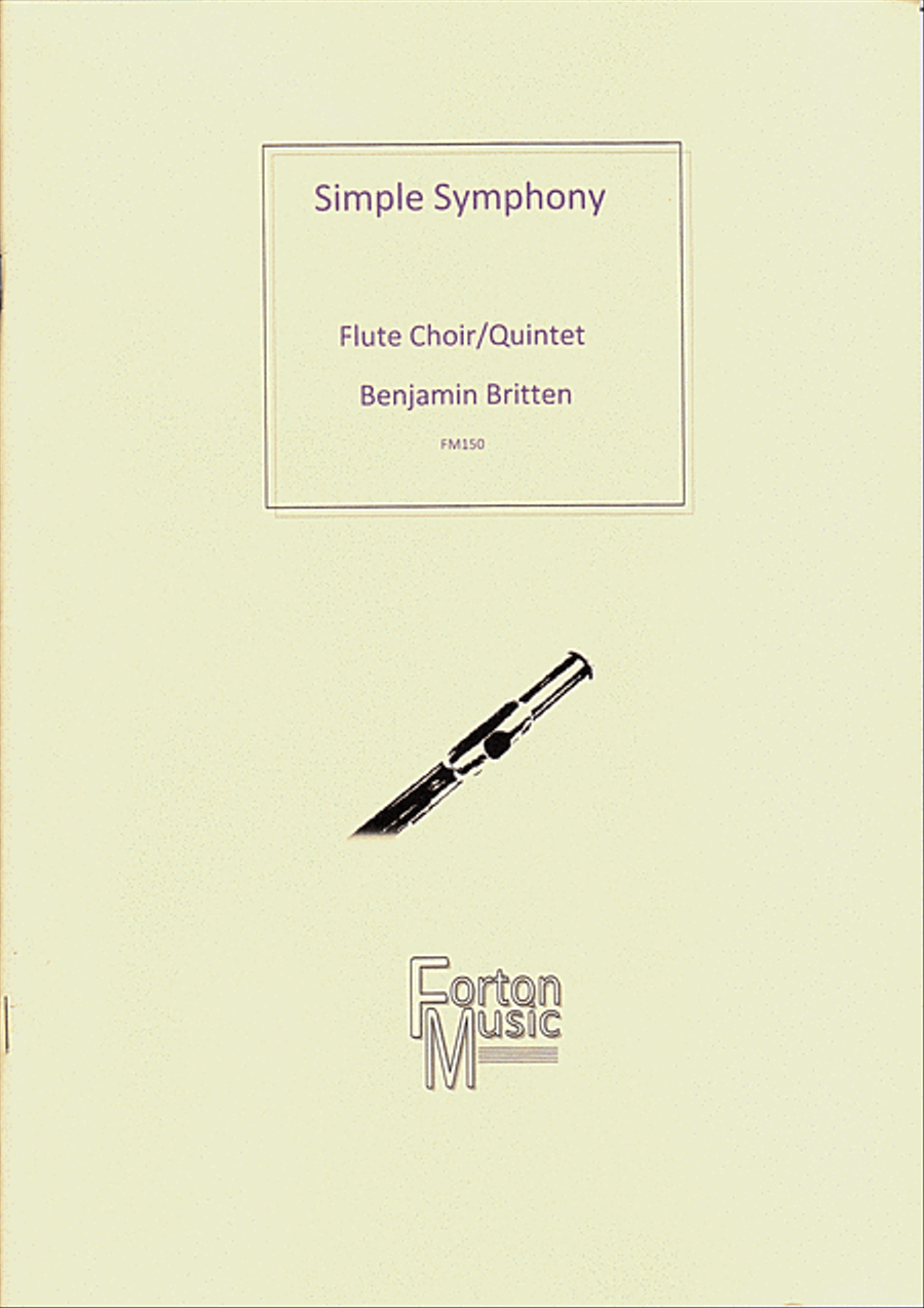 Simple Symphony Flute Quintet scores gallery preview page 1