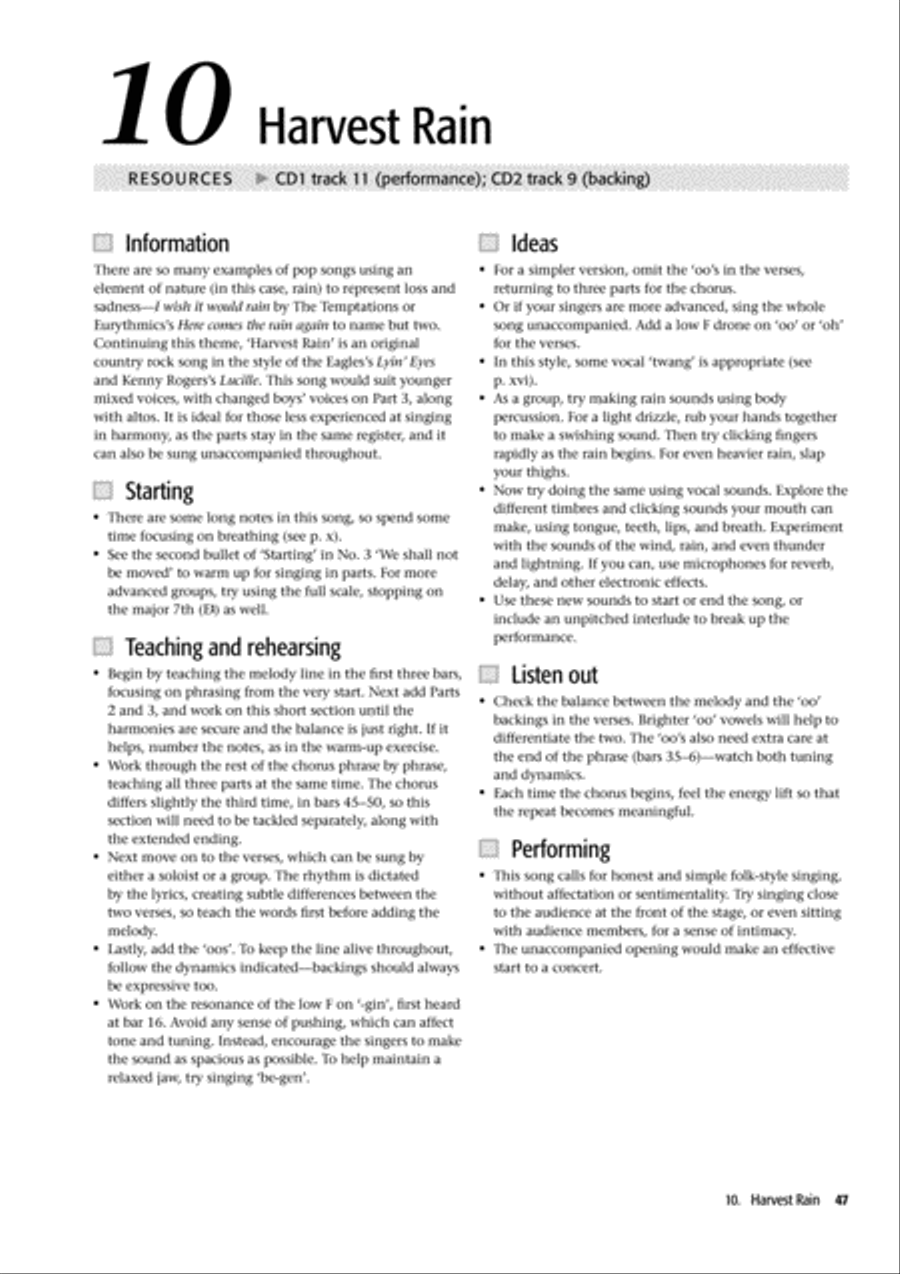 Popular Voiceworks 2 4-Part scores gallery preview page 6