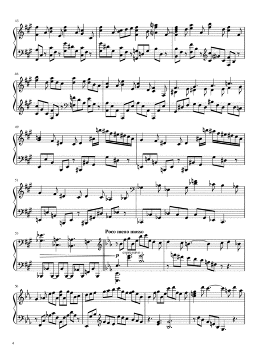 Legend №7 Legend №7 Piano Solo scores gallery preview page 4