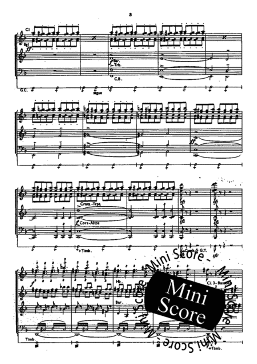 Een Nacht op de Kale Berg Concert Band scores gallery preview page 6