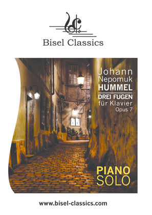 Book cover for Drei Fugen fur Klavier, Opus 7