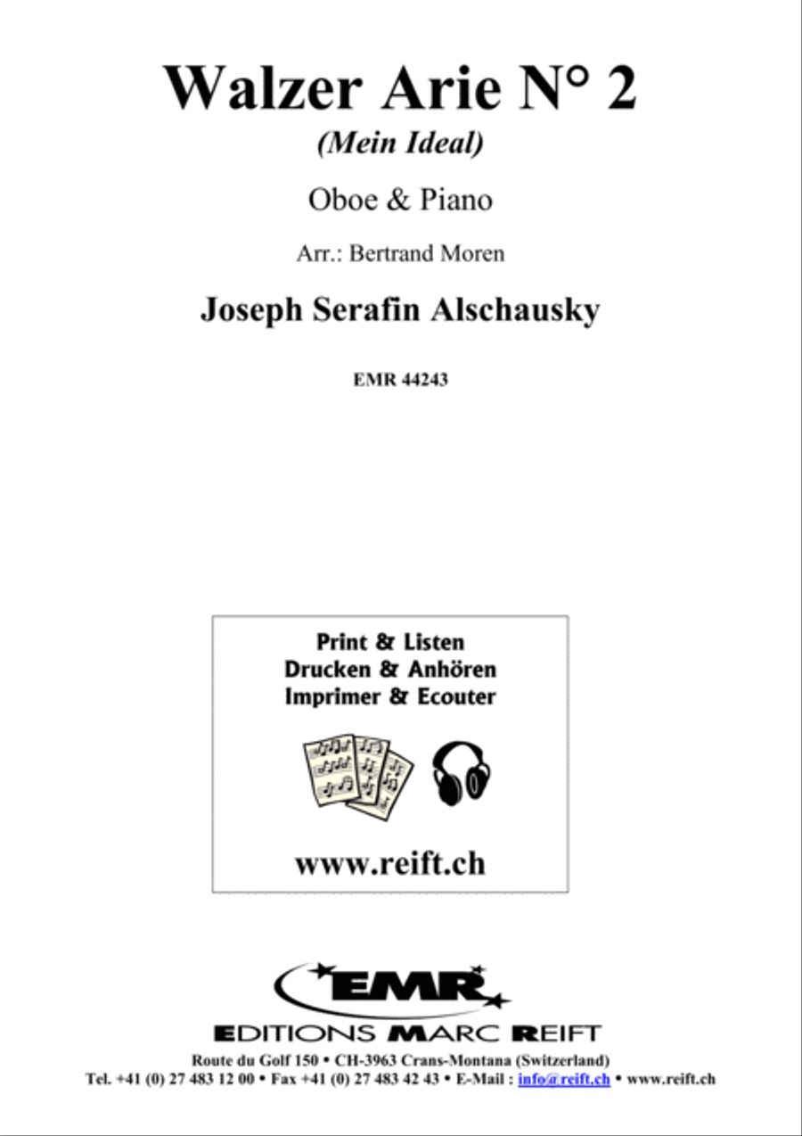 Walzer Arie No. 2 Piano Accompaniment scores gallery preview page 2