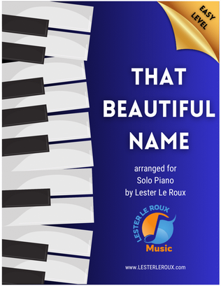Book cover for That Beautiful Name